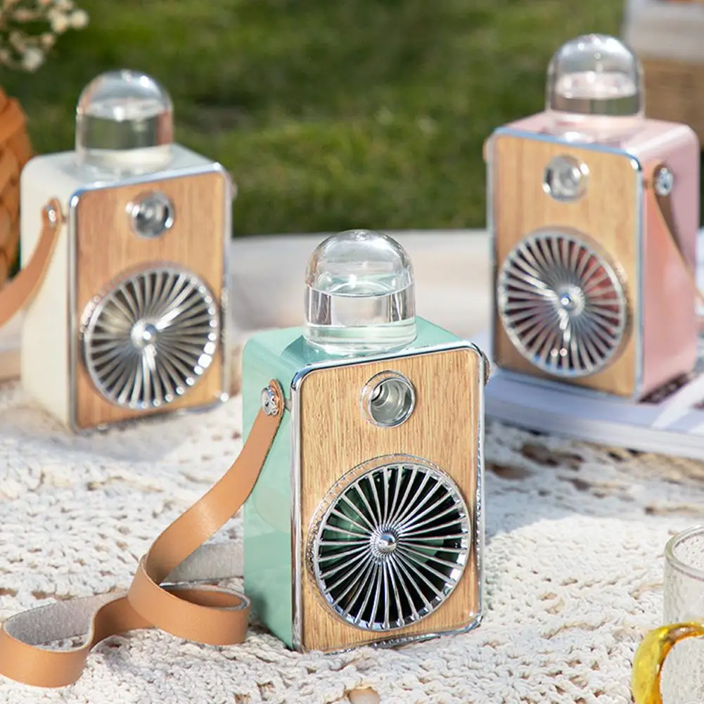 Настольный мини-вентилятор с подвесной шеей для студентов карманный складной