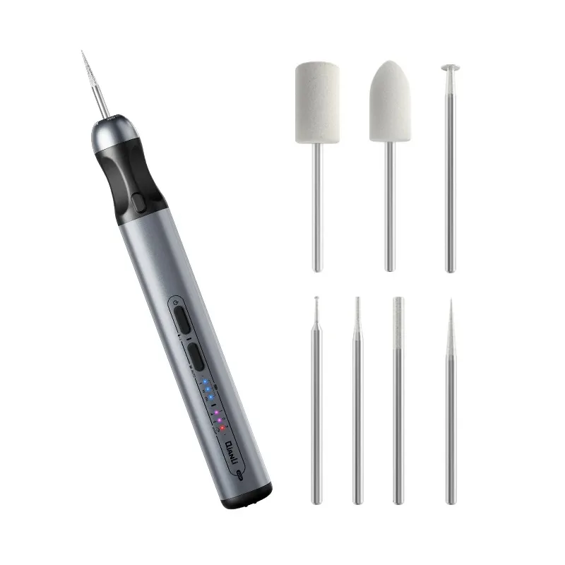 Шлифовальный станок Qianli, умная электрическая полировальная ручка для телефона, с интегральной микросхемой, для заточки лица, сетки, сверления, резьбы, разборки