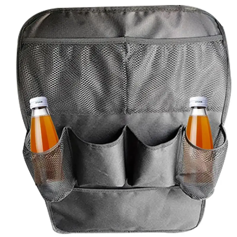 

Auto Seat Back Organizer Auto Back Seat Hanging Insulation Multi-Pocket Travel Storage Cooler Bag Drinks Holder Cooler Cool Wrap