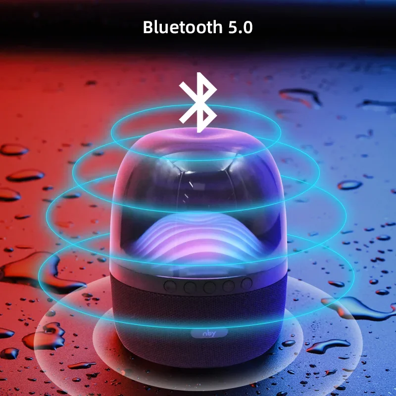 

Популярная интеллектуальная беспроводная Bluetooth Колонка высокой мощности через границу, ослепительный домашний подарок, 3D режим объемного звучания