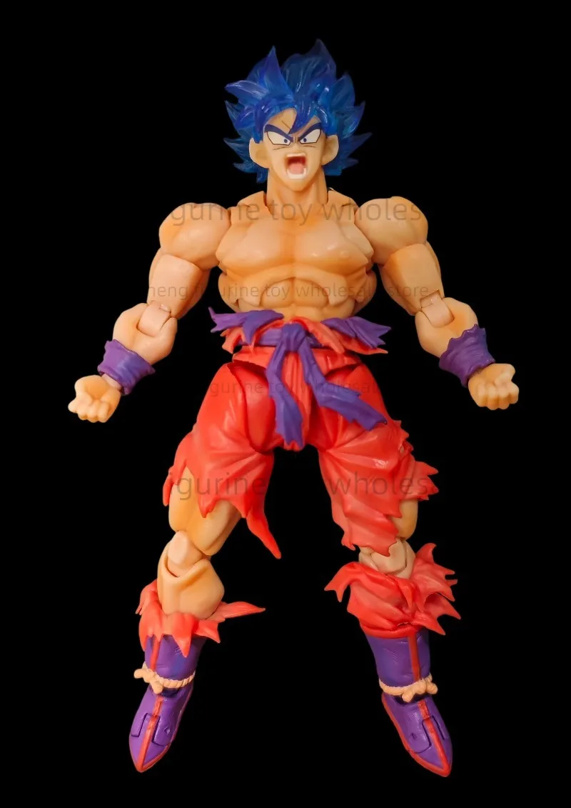 Фото В наличии: Фигурка Гоку Superaction Studio Kakarotto Dragon Ball Kaiouken, коллекционная модель SHF, игрушка №5
