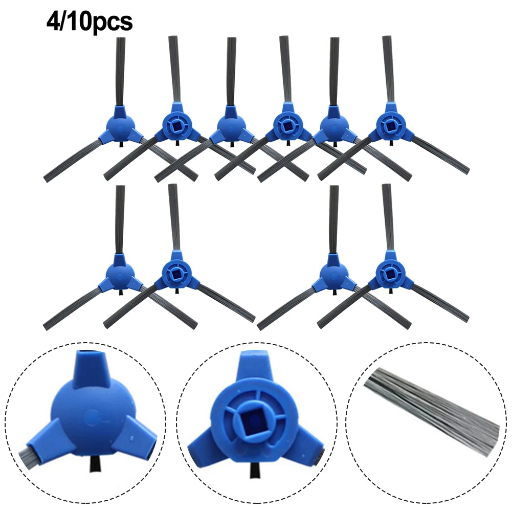 

4/10 шт., боковые щетки для пылесоса Dser RoboGeek 20T / 21T / 22T / 23T