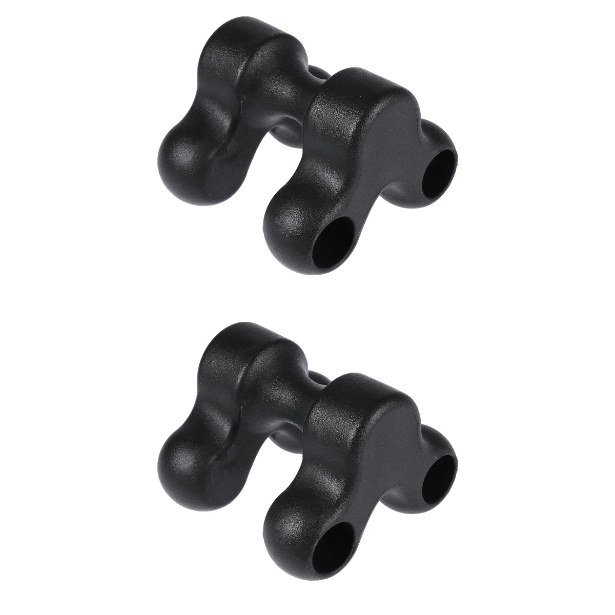 

2pcs Self Massager Trigger Point Therapy Tool Deep Tissue Tool for Occipital Release(Black)