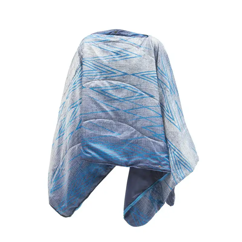 

All-in-One Adult Poncho, Blue, 60" x 78"
