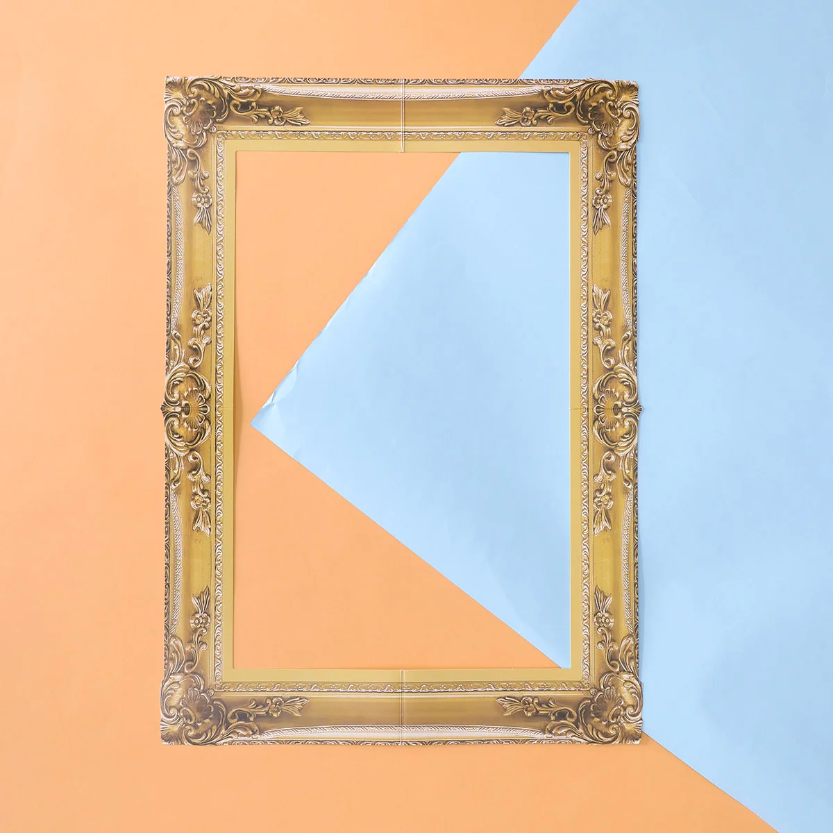 

Frame Photo Party Props Booth Selfie Prop Wedding Picture Birthday Paper Diy Decoration Gold Graduation Cutouts Framesholiday