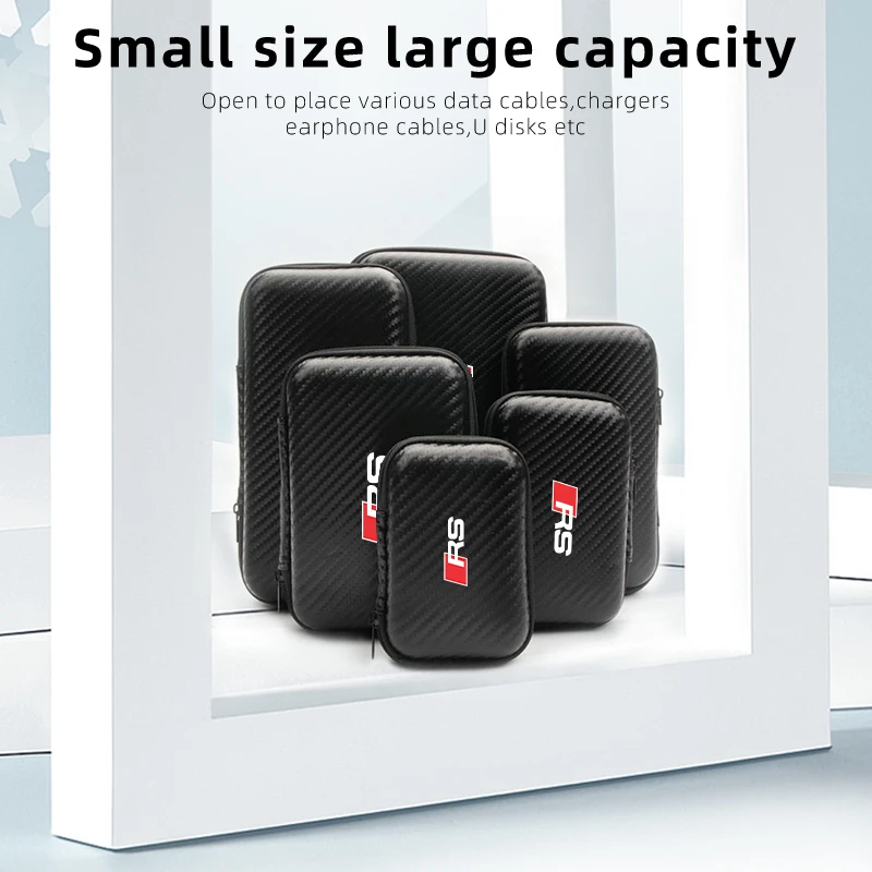 Автомобильный органайзер для наушников из ЭВА цифровой зарядный кабель Audi Quattro TT