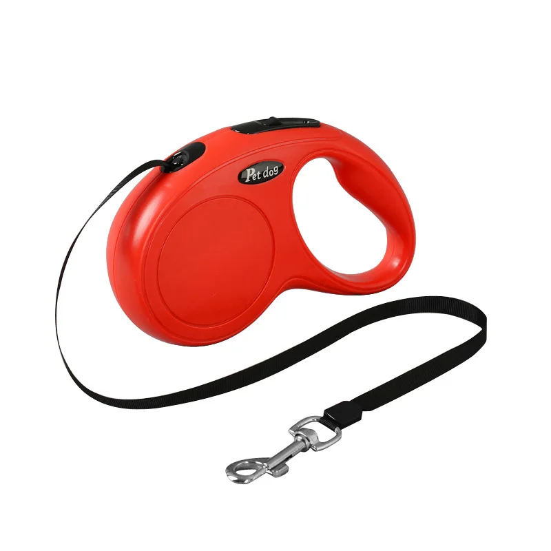 Нейлоновый Поводок для домашних питомцев прочный автоматический выдвижной