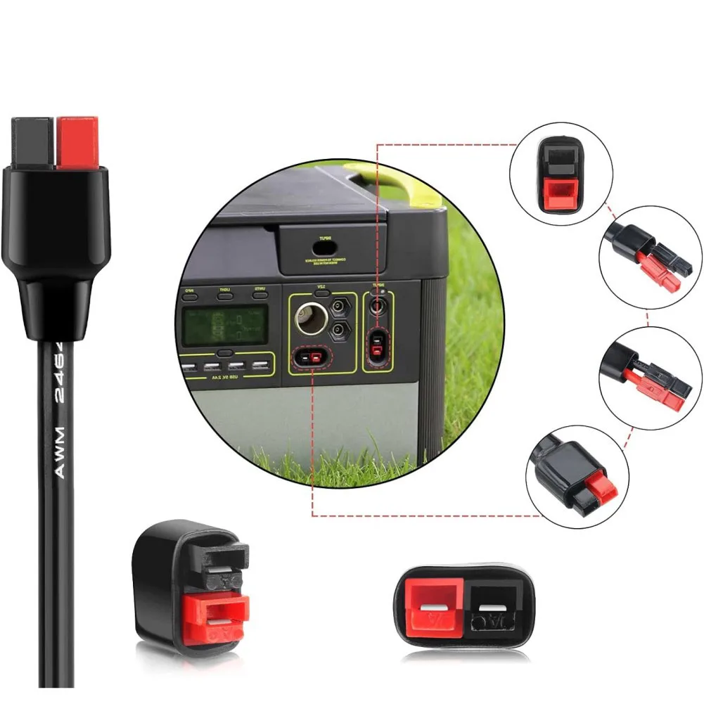 Солнечный кабель 45А солнечный 16AWG для наружного использования надежный ток