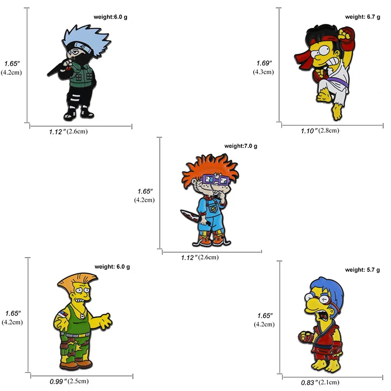 Женский рюкзак с лацканами из аниме Наруто