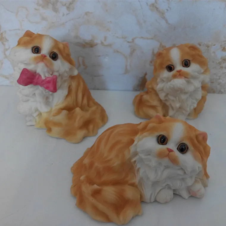 

Exquisite cat resin crafts Persian cat home accessories cute cat ornaments