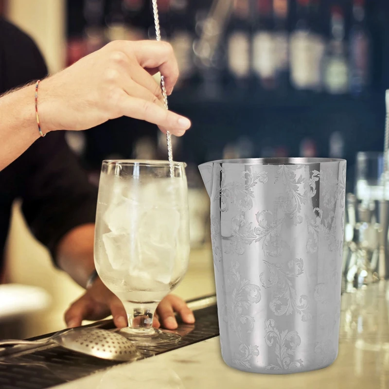 Чашка для перемешивания из нержавеющей стали 500 мл Стандартная Стеклянная чашка