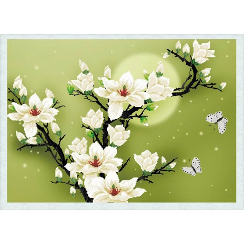 

Cross needle DIY Handmade Needlework Set Embroidery Kit Precise Printed Cross-needle Set Home Decoration