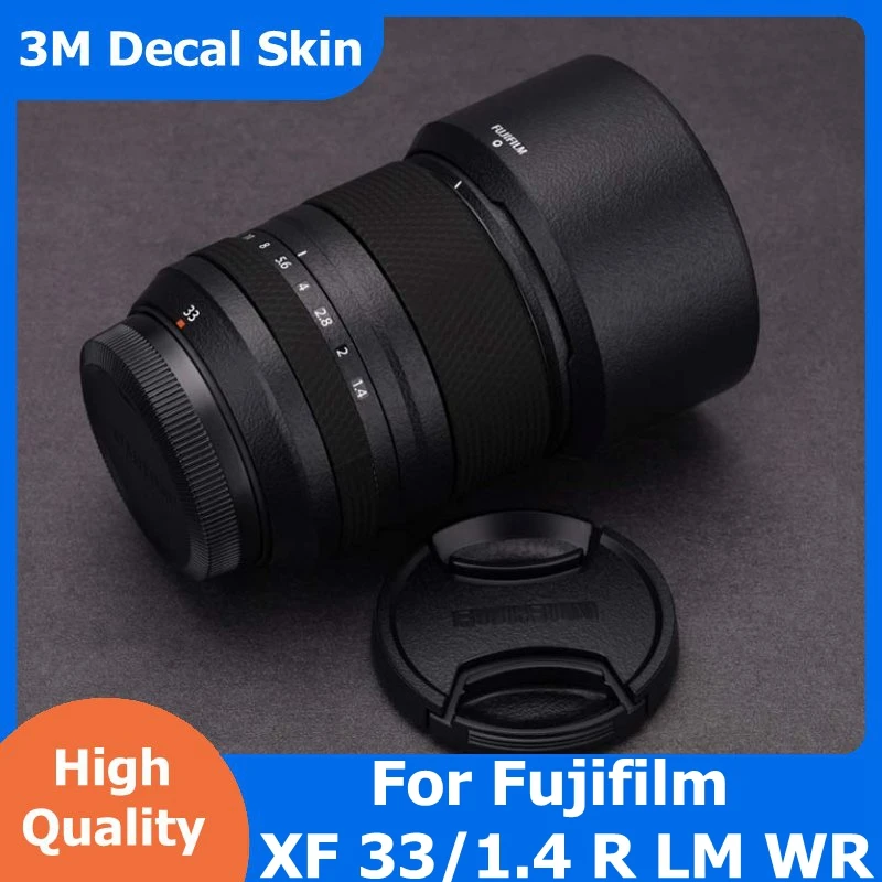 

For Fujifilm XF 33mm F1.4 R LM WR Decal Skin Vinyl Wrap Film Camera Lens Body Protective Sticker Protector Coat For Fuji 33 1.4