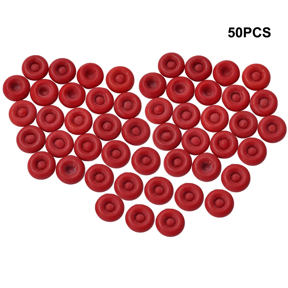 

Tool Nozzle Red Replaceable Reusable Caulking Cover Durable Glass Rubber Head Glass Rubber Tip Latex Long-lasting