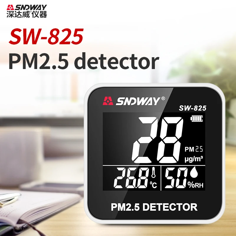 

SNDWAY Smart CO2 Detector 3 in 1 Carbon Dioxide Detector Air Quality Monitor Temperature Humidity Air Tester with Alarm Clock
