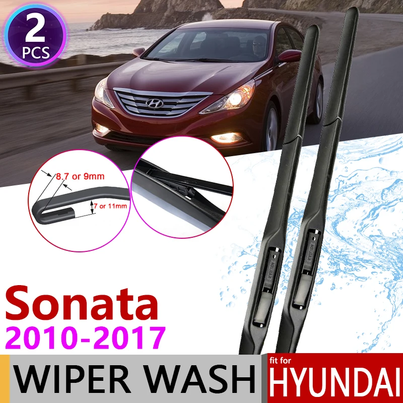 

Автомобильная щетка стеклоочистителя для Hyundai Sonata YF LF 2010 ~ 2017, автомобильная Щетка стеклоочистителя, стеклоочистители для лобового стекла, а...