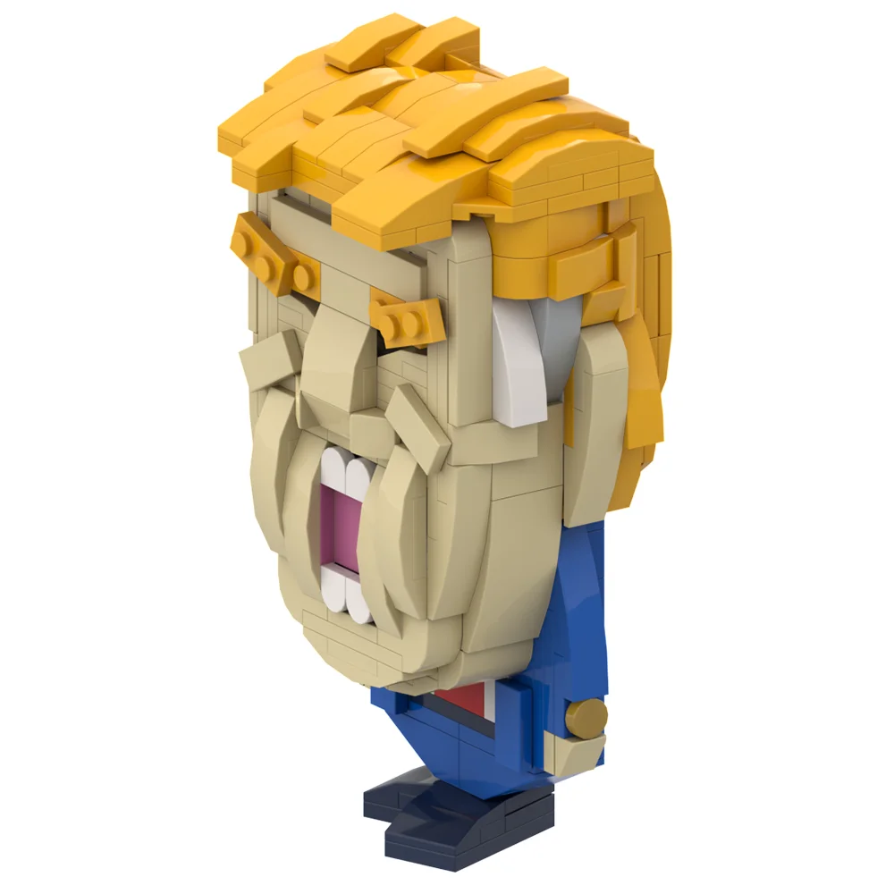 Конструктор MOC Дональд Трамп американская маска активатора фигурки героев