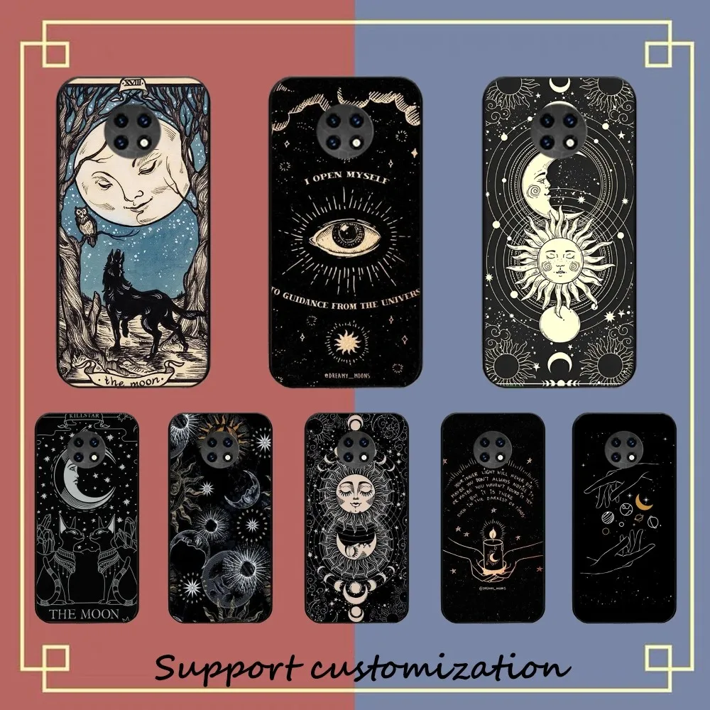 Чехол для телефона Witches Moon Tarot Mystery Totem Redmi Note 4 X 5 A 6 7 8 Pro T 9 9S 10 11 11S 11Epro PocoM3pro