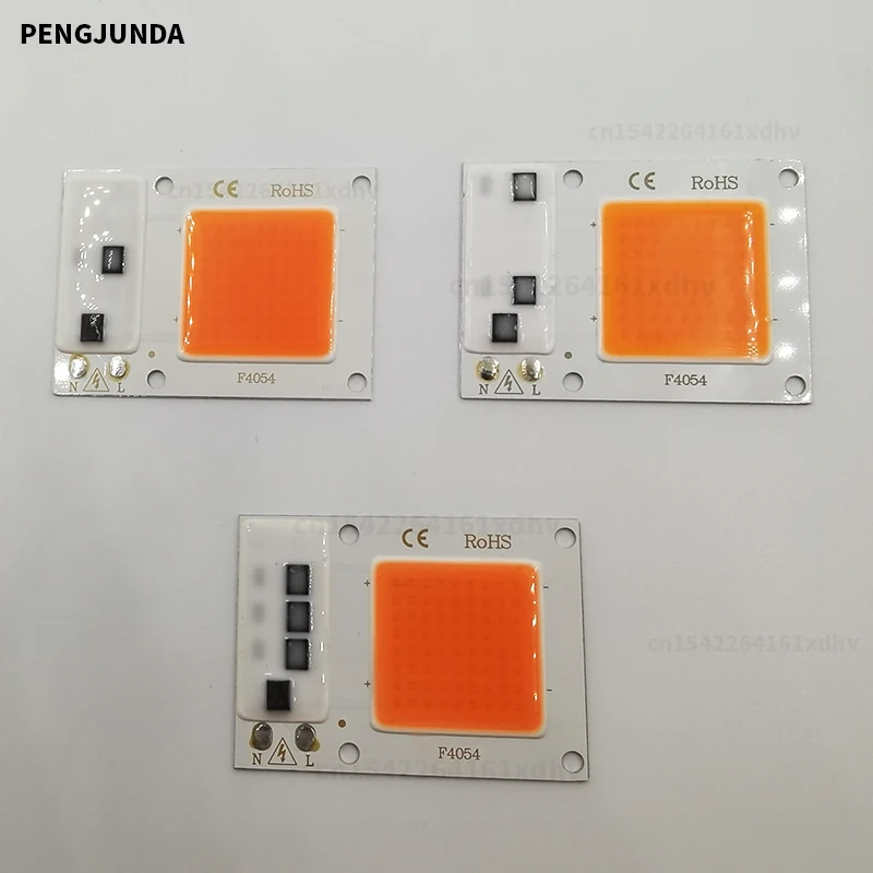 

1/5/10PCS LED chip 10W 20W 30W 50W AC 110V 220V smart COB lamp beads LED lamp without driver DIY Lampada chip light floodlight