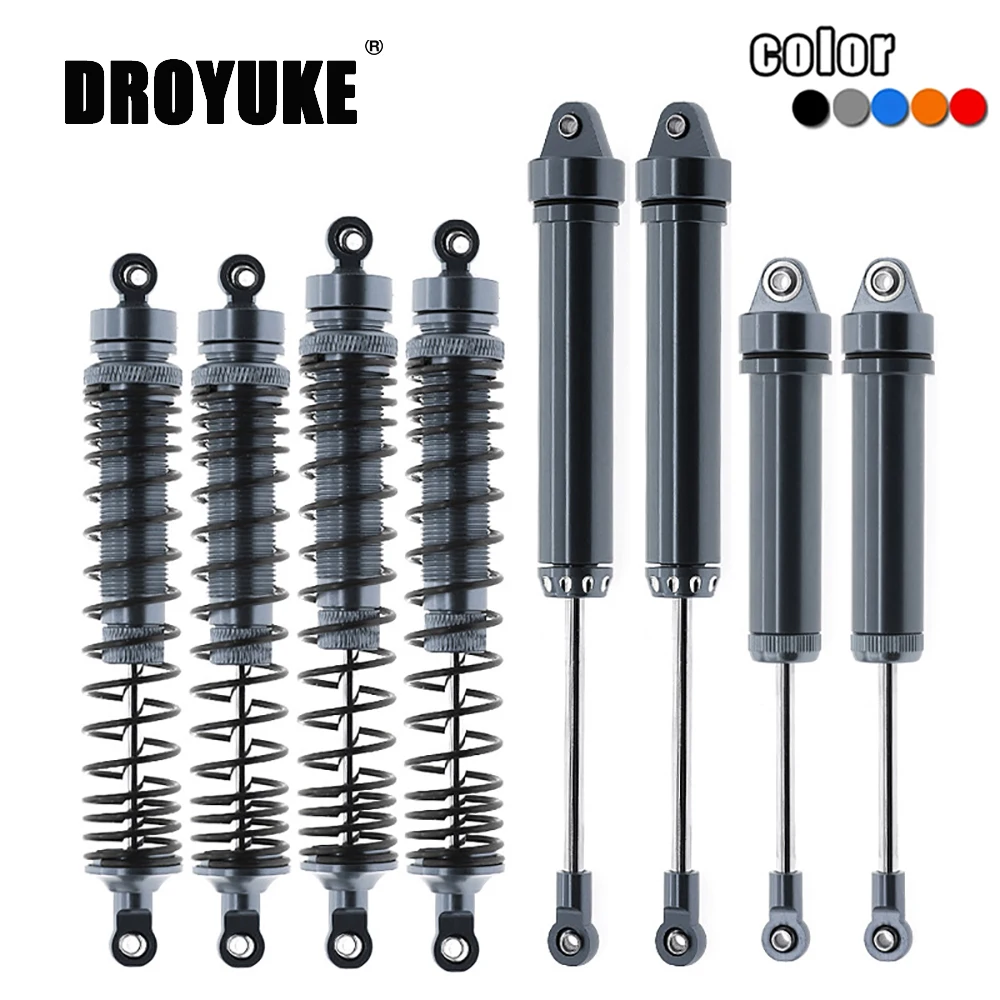 

Droyuke 8 шт./компл. Traxxas 1/7 UDR металлический передний, задний амортизатор поглотитель 8460 8450 для 1/7 RC Car Traxxas Unlimited Desert Racer