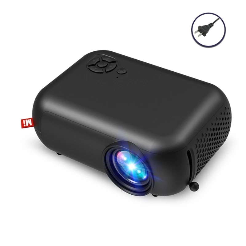 

Portable A10 WiFi Projector Support 1080P Resolution Mini LED Projector for U Disk, DVD-Player, PC Tablet, Laptop, Host