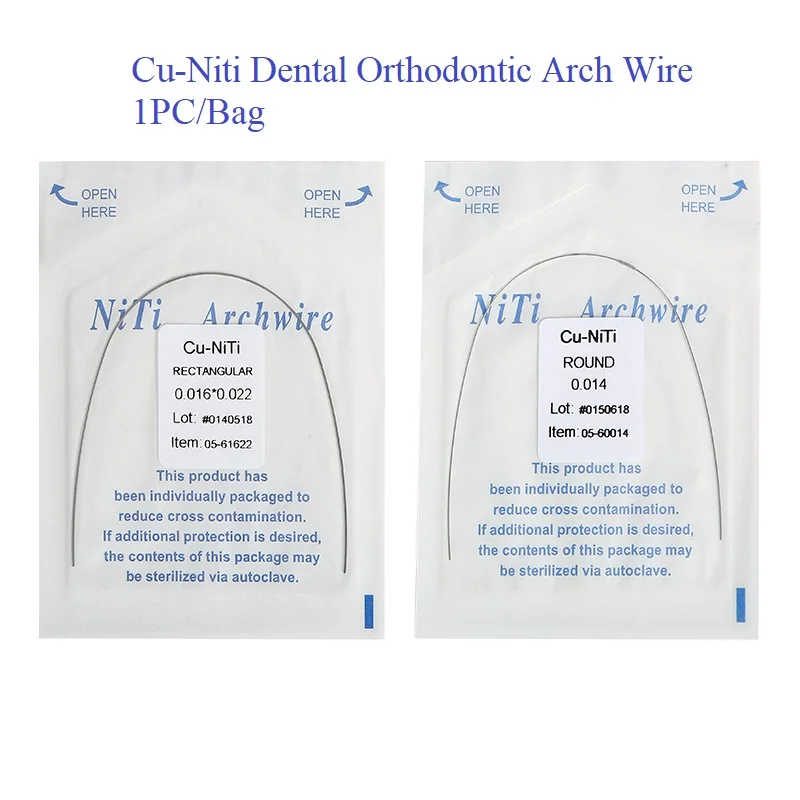 10 пакетов предварительно сформированных медных стоматологических