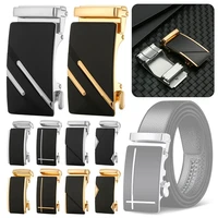 fashion luxury glod alloy automatic pu belt buckles for mens leather waist belts for men pants belt buckles 3 5cm mens belt