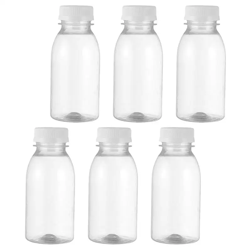 Small Juice Bottles Leakproof Milk Bottles Portable Beverage Bottles Milk Bottle Beverage Split Bottle