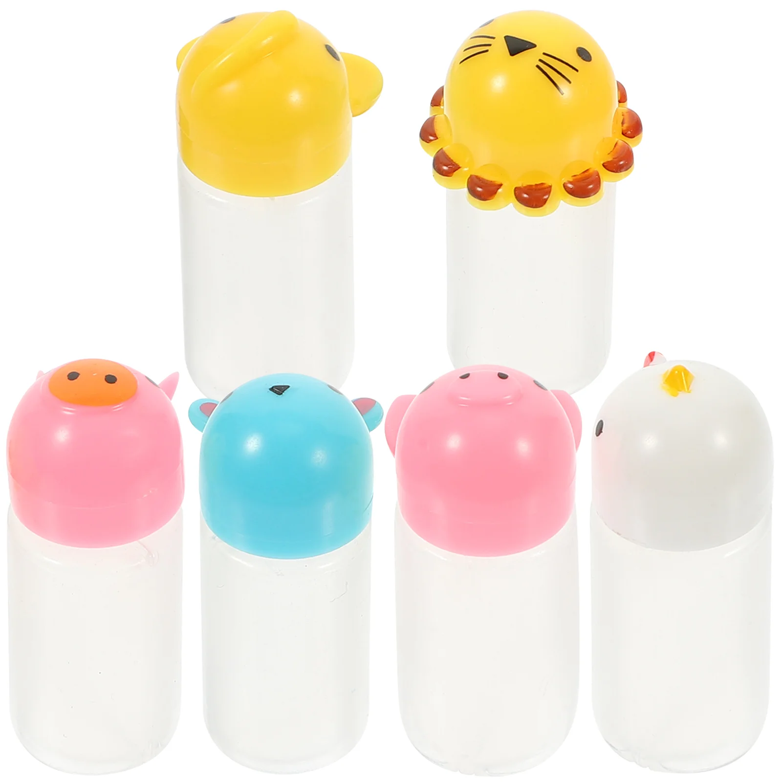 

6Pcs Sauce Lunch Sauce Bottles Picnic Sauce Bottles Seasoning Bottles Sauce Bottles for Lunch Kitchen