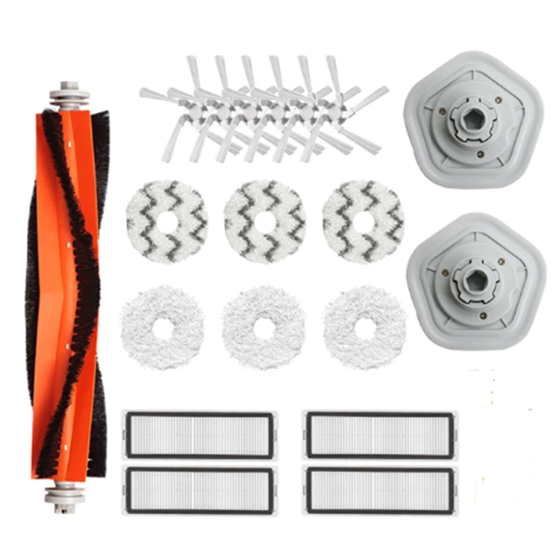 

HOT！-For Xiaomi Dreame Bot W10 Accessories Robot Vacuum Cleaner Filter Mop Cloth Main Side Brush W10 Pro Replacement Parts