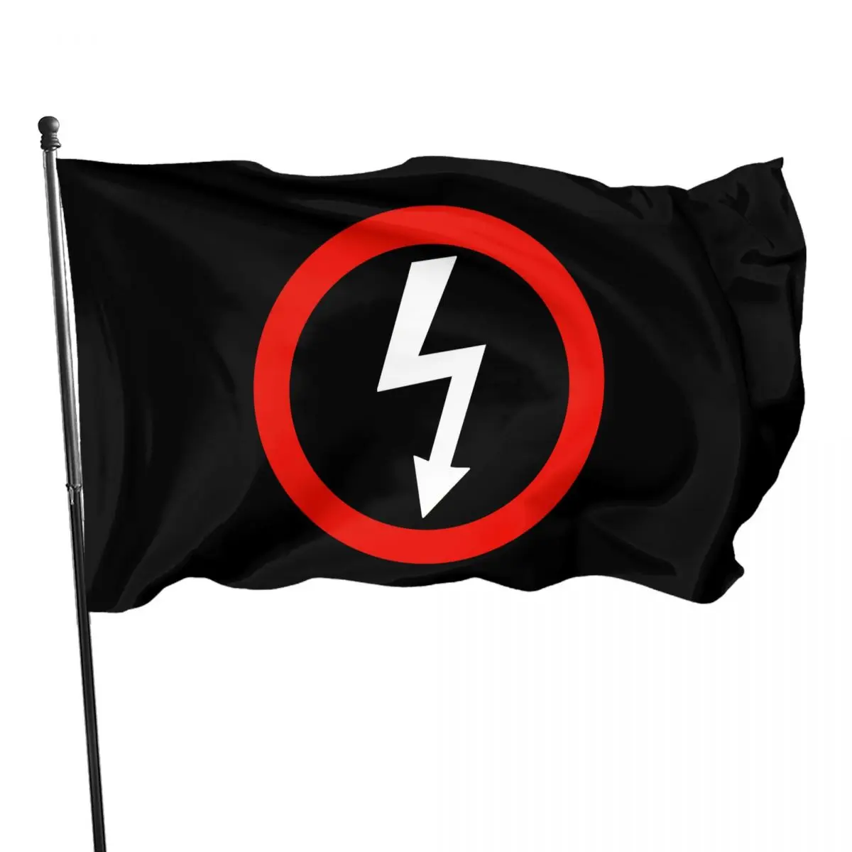 

Marilyn Manson Rock Band Legends Logo Men's Black Adult Outdoor Banner Party Outdoor Travel Portable Harajuku leisure All-match