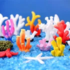 Новая имитация, яркий аквариумный полимер, искусственный Коралл для украшения аквариума