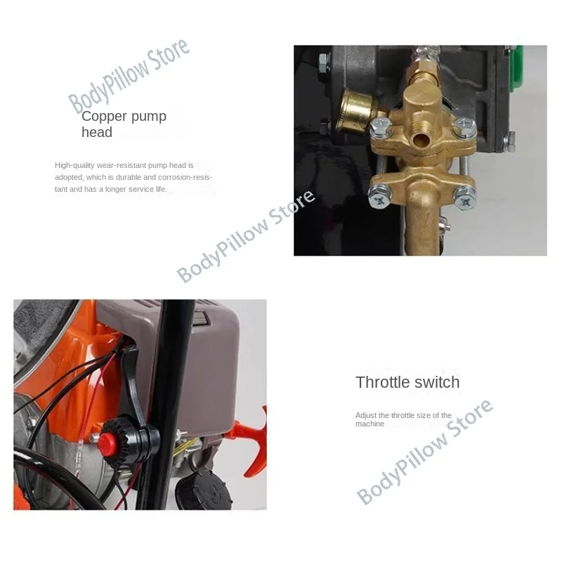 Встроенный опрыскиватель высокого давления 139F 140F (GX35)/четырехтактный садовый