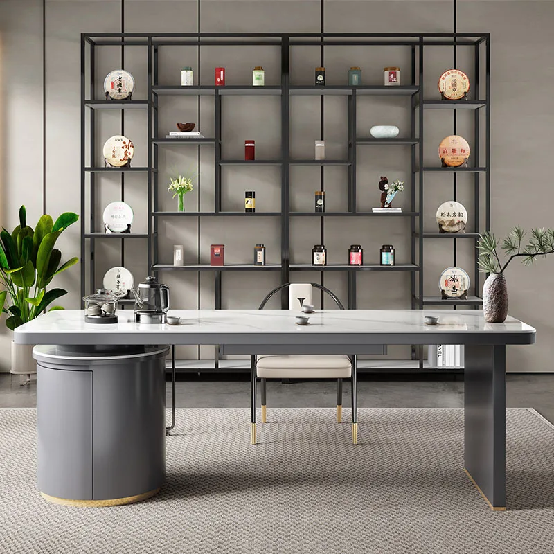 Роскошная книжная полка стеллаж для хранения из алюминиевого сплава