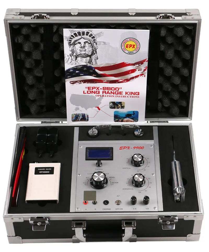 

EPX9900 Underground Long Range Gold Diamond Silver Copper Hunter Detector 50m Gold Metal Detector EPX-9900