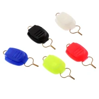 5 pieces baitcasting fishing line stoppers keepers braided nylon line reel line stopper fishing tool
