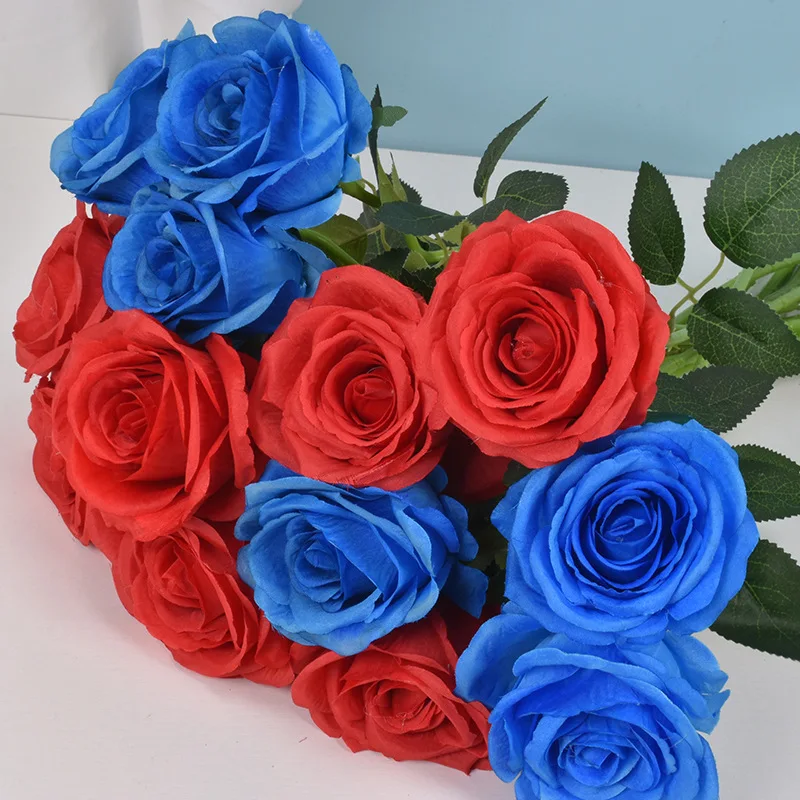 

Party Decoration Fake Plants New Year Decoration 2022 Artificial Flowers Wedding Accessories Goods for Home Comfort Decor 1Pcs