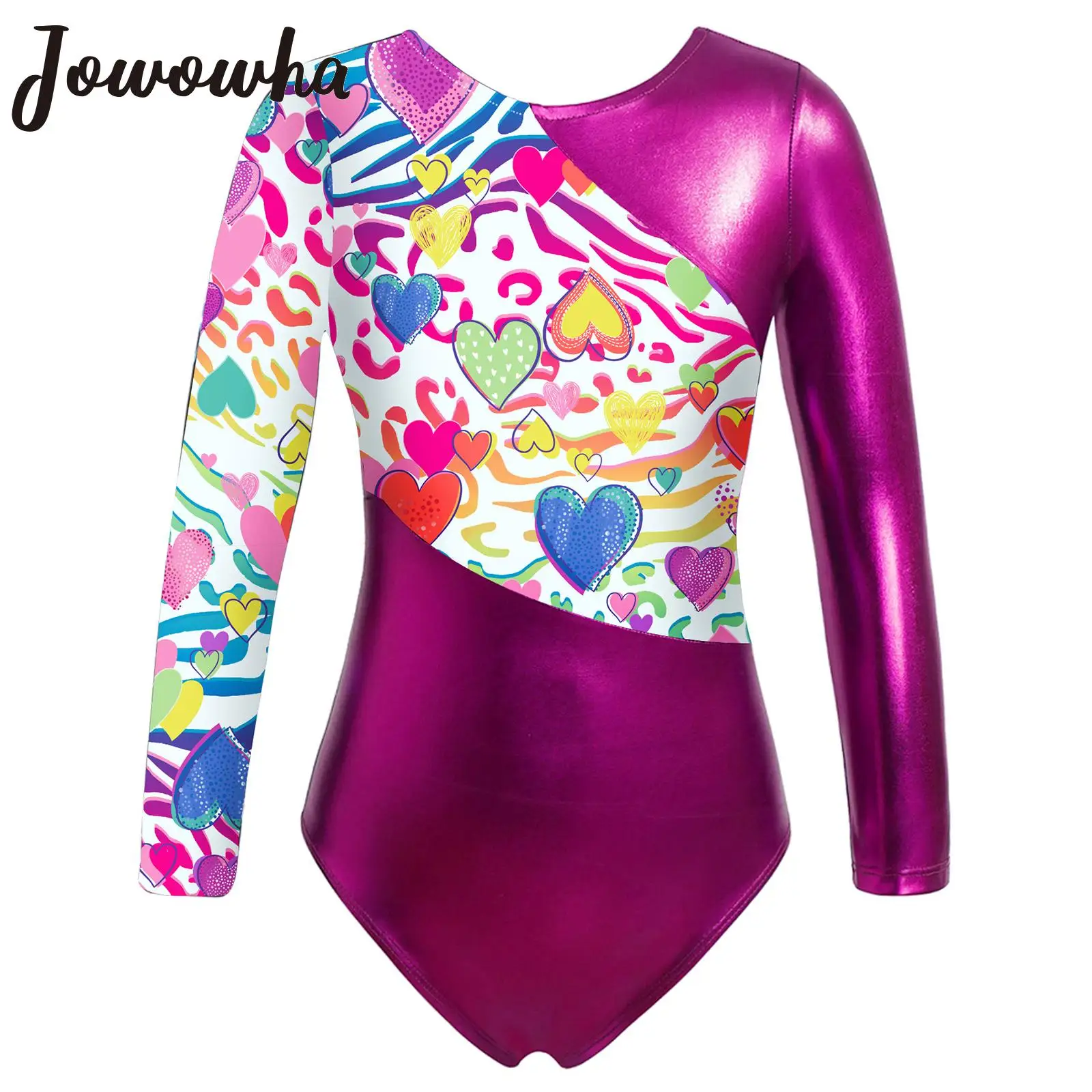 Детское боди с длинным рукавом и мультяшным принтом для девочек