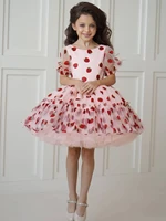 gardenwed puffy flower girl dresses cute princess dress bow first communion dress little girl party dress girl birthday dresses