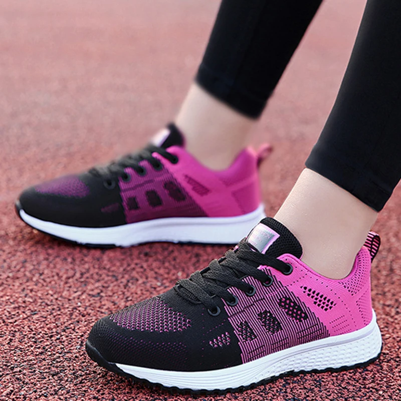 

Sneakers Women Fashion Lace Up Women Shoes Walking Shoes For Women Trainers Outdoor Sneakers Female Footwear Zapatos De Mujer