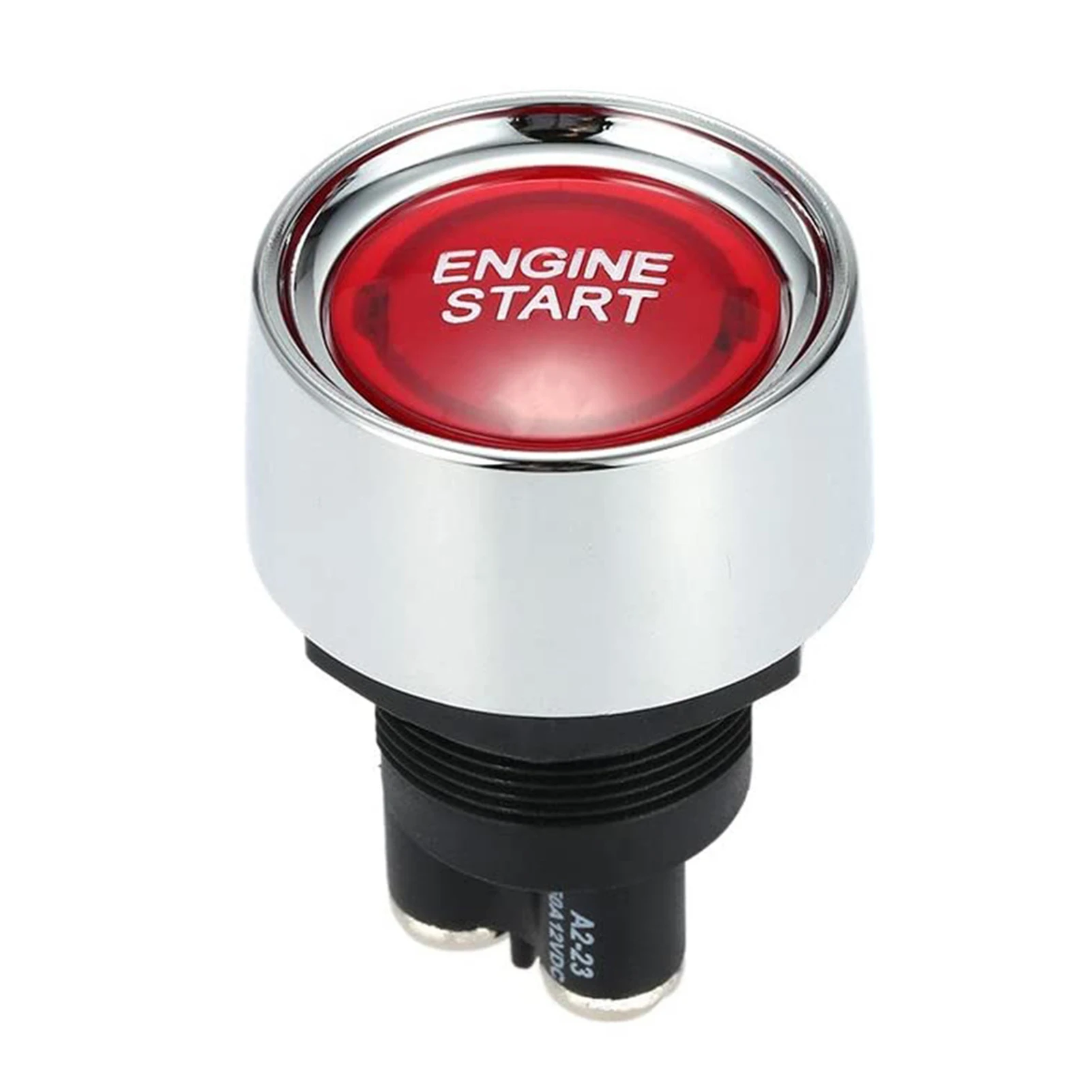 

12V DC Car Engine Start Push Button Keyless Start Button Ignition Starter Car Engine Start Button Switch Auto Accessories