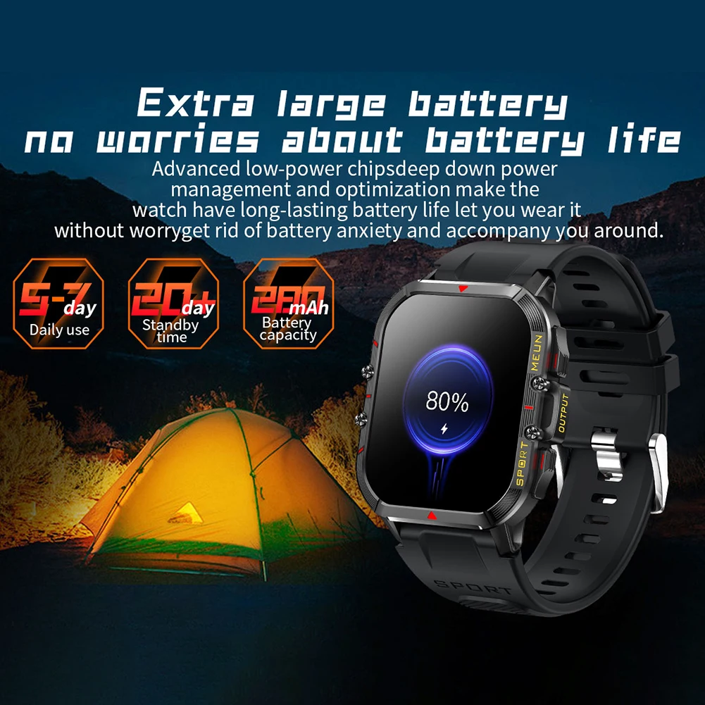 

Смарт-часы T21, 1,96 дюйма, полный экран, Bluetooth, телефонные звонки, модель 100 + спортивные Смарт-часы для мужчин и женщин