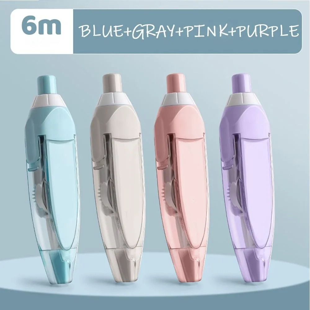 

4 шт., Корректирующая лента, 5 мм, 6 м