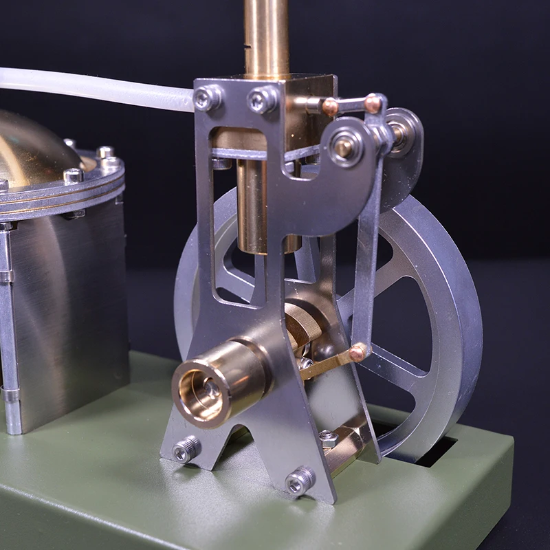 Паровой двигатель цельнометаллический креативный котел паровой металлический