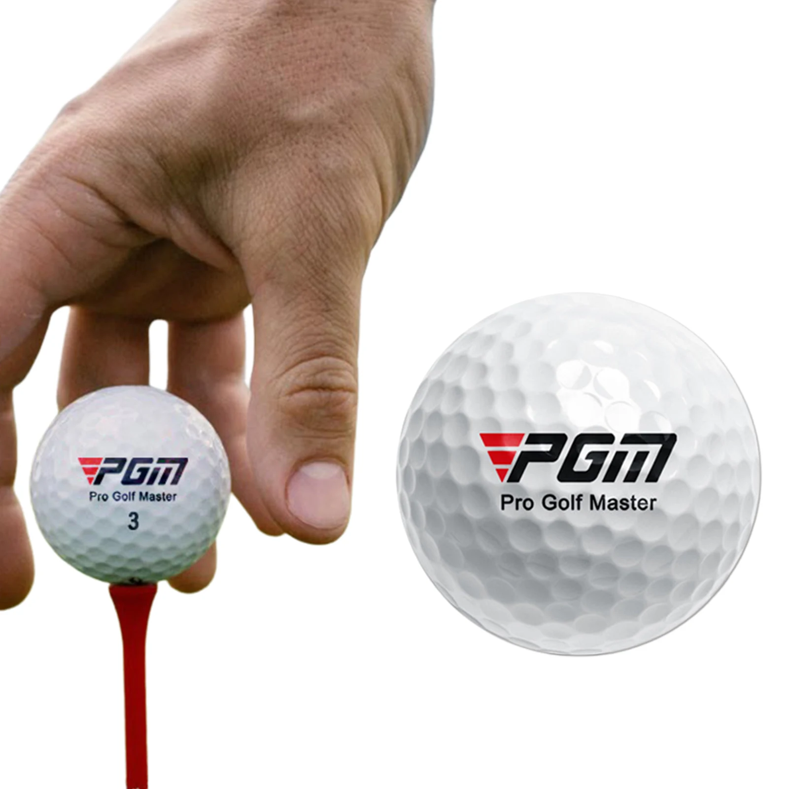 

Practice Golf Balls 3/2 Layer Golf Practice Ball Golf Swing Putter Assist Training Ball For Golfer Golf Training Aid Accessories