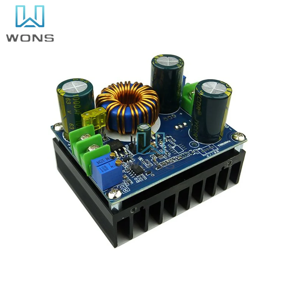 DC10-60V 600 Вт MPPT контроллер солнечного усиления LTC1871 Повышающий Модуль трансформатора питания контроллер постоянного напряжения