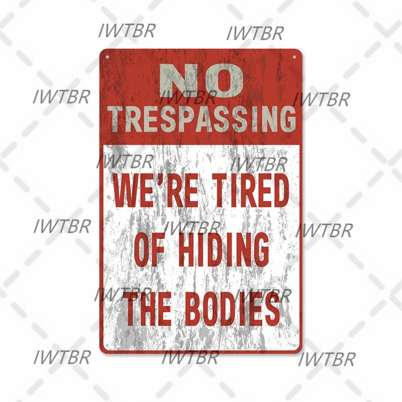 

Винтажный металлический жестяной знак, украшение для дома или клуба