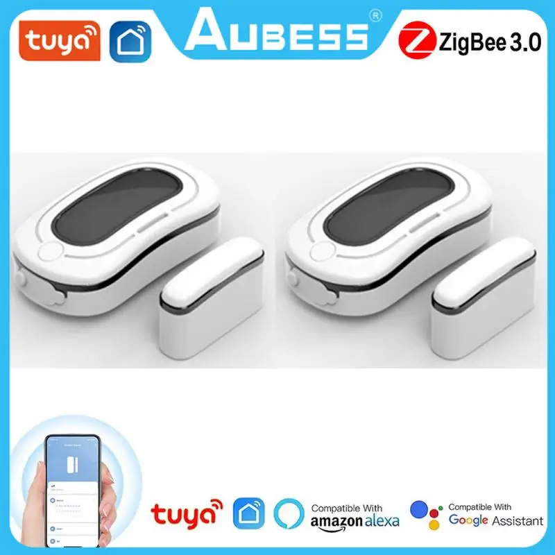 

Tuya Zigbee Door And Window Magnetic Sensor Wireless Connection Smart Home Wireless Door Detectors Door Magnetic Automation