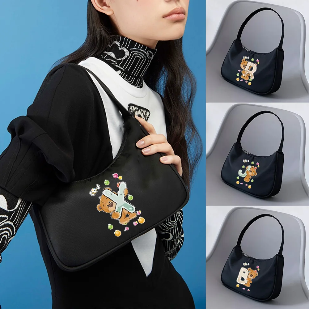 

Женская сумка под плечо, кошелек, сумочка, сумки на плечо, сумка-тоут с принтом медведя, сумка для покупок, дорожная сумка для хранения, клатч ...