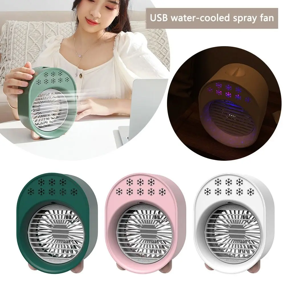 

Вентиляторы для кондиционера из АБС-пластика, кулеры с водяным распылением, для комнаты, офиса, настольного компьютера